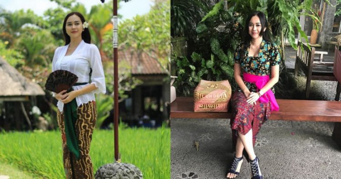 Waw, Bergaya ala Gadis Bali, Aura Kasih Menggemaskan